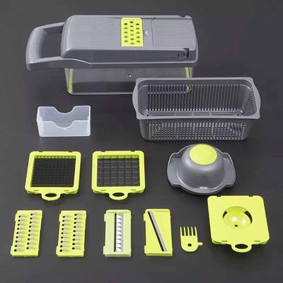 Kitchen Multi-Functional Vegetable Cutter, Dicer, Shredder, Grater & , All-in-One Food Prep Tool for Home Cooking