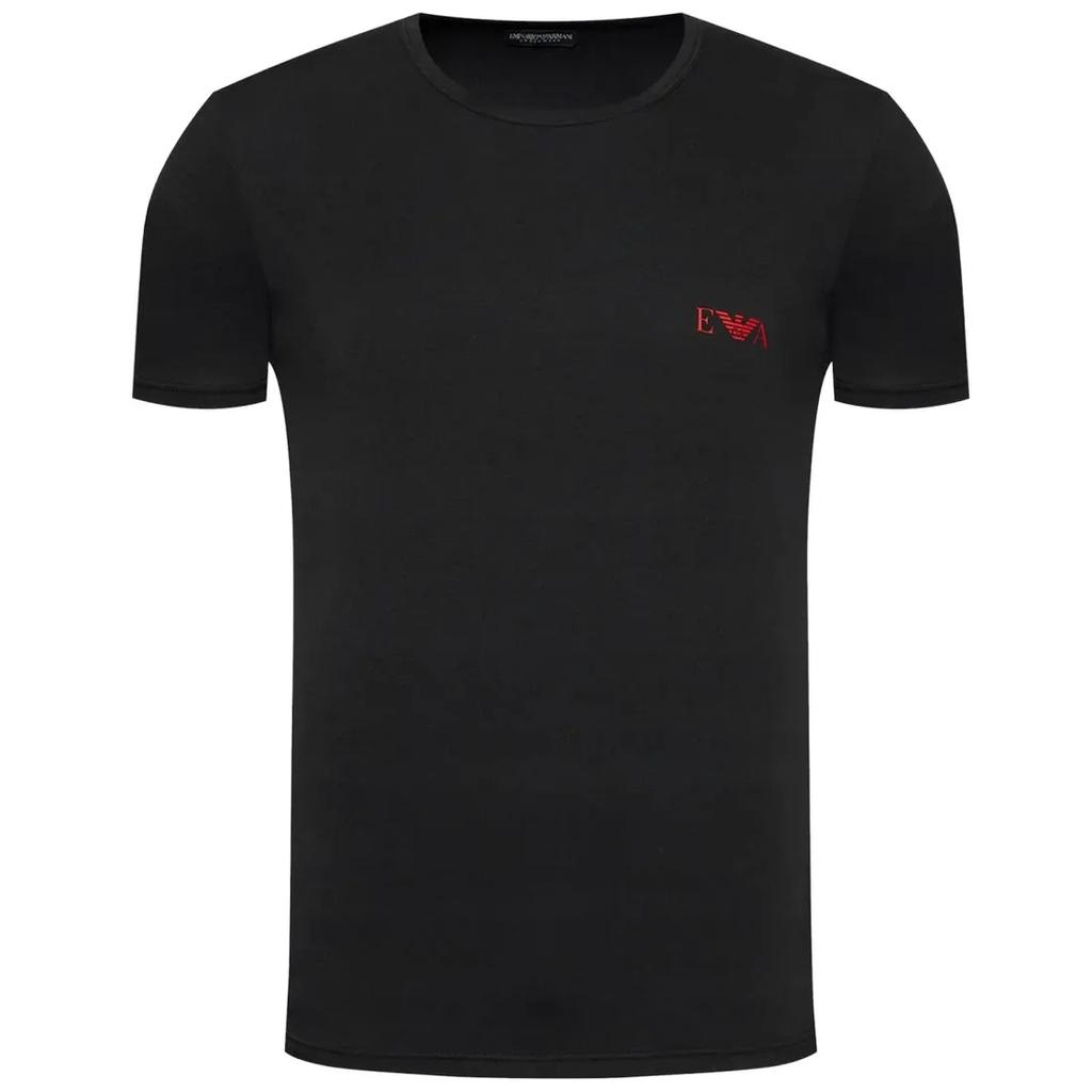 Emporio Armani T-Shirt Men' Black 2-Pack Set 111670-1A715-17020