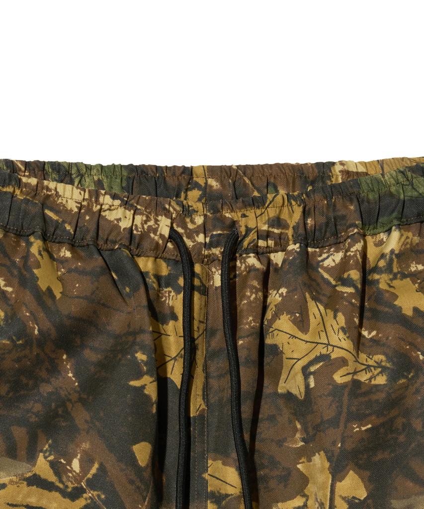 BROWNBREATH Tag Camouflage Banding Pants - Brown