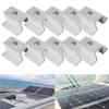 Light Weight Silver Aluminum Alloy Solar Middle Clamp Aluminum Alloy High Quality PV For Height 3.5MM Solar Middle Clamp