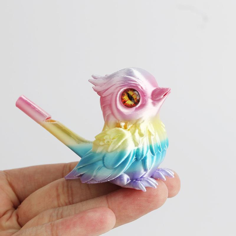 3D Printed Bird Whistle For Home Desktop Ornament Musical Water Injection Decorative Instrument Whistle Ornament