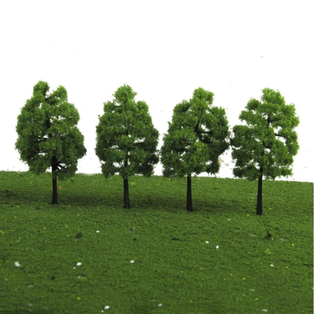 heizi Diorama Set of HO N Railway Architectural Miniature Plastic Materials Dark Trees, 60, Gauge, Gauge, Landscape, Trees, Models, Models, Models,