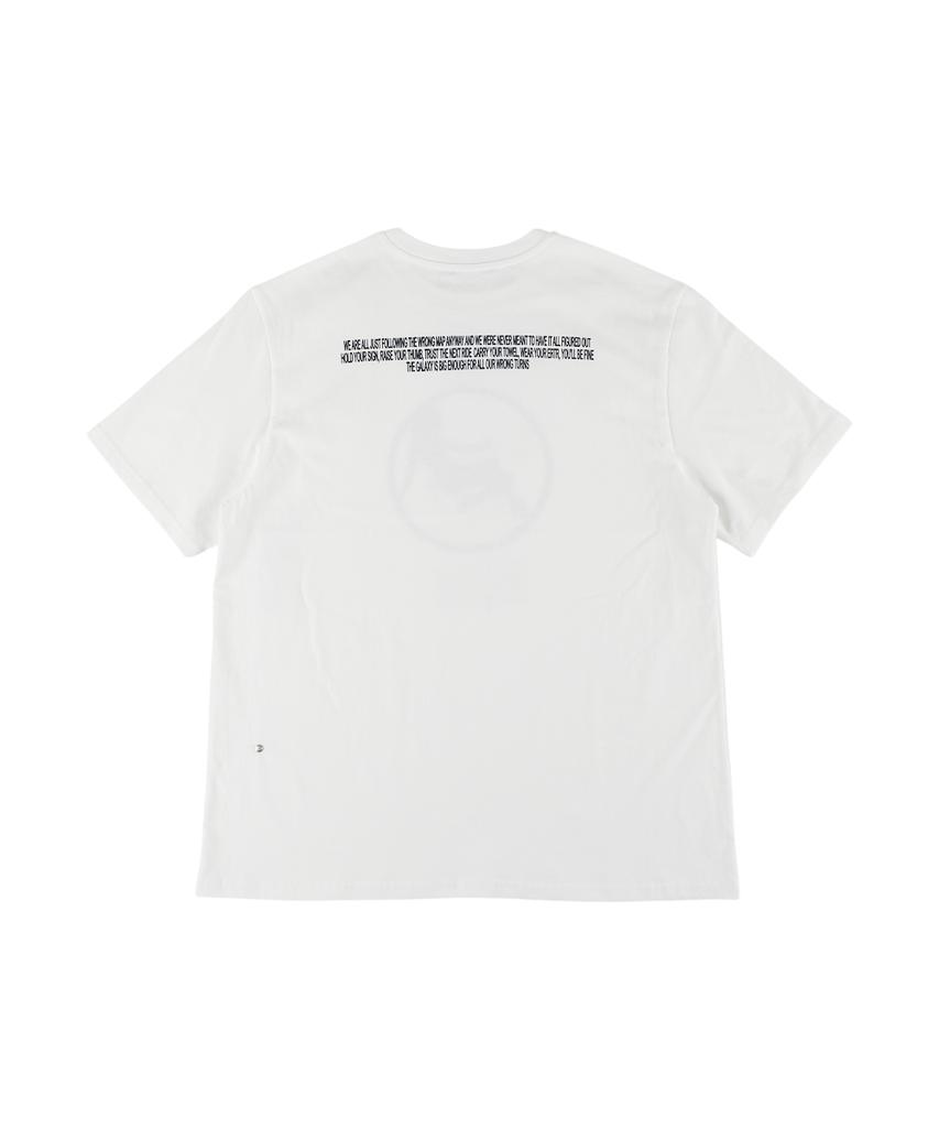 Ialtial Circle Girl T-Shirt White