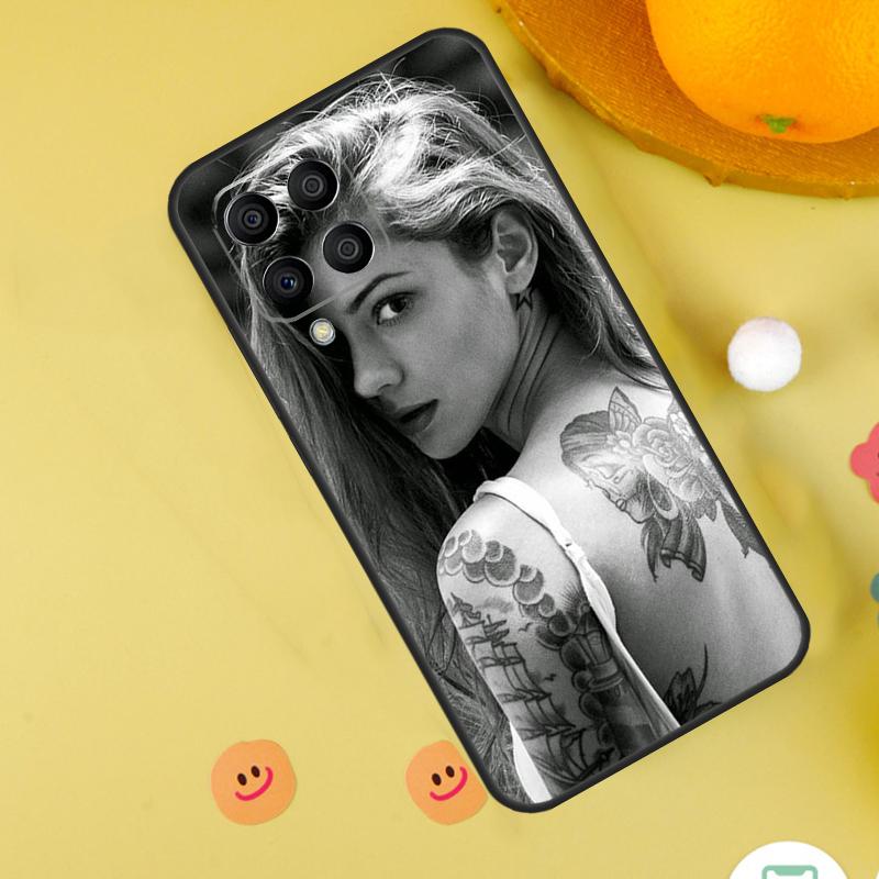 Sexy Sleeve Tattoo Girl Case For Samsung Galaxy M35 M33 M21 M31 M16 M36 M56 M53 M13 M12 M32 M52 M15 M55 M14 M34 M54
