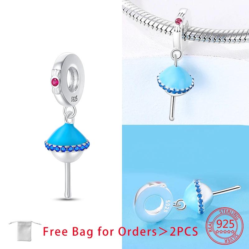 Original Food Series Charms French Fries Ice Cream Cola Cake Beads Copper Pendant Fit Bracelet For Women Diy Jewelry Gift