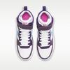 Nike Court Borough Mid 2 White Eggplant Royal Pulse (GS)