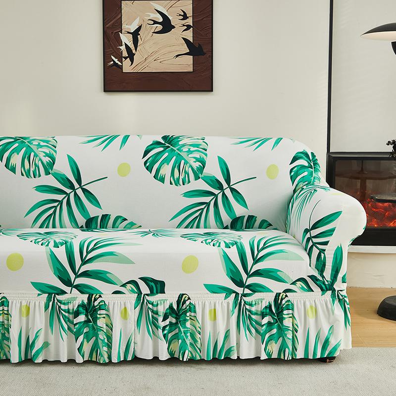 stretch floral Couch Cover Sofa Covers Washable Furniture Protector for Dogs Corner sofa skirt 1/2/3/4 seater sofa slipcovers