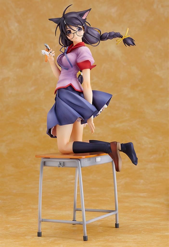 Bakemonogatari Tsubasa Hanekawa Scale PVC Painted Finished (1/8 Product)