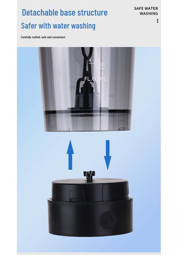 Electric Shaker Cup for Protein, Milk, and Coffee Drinks