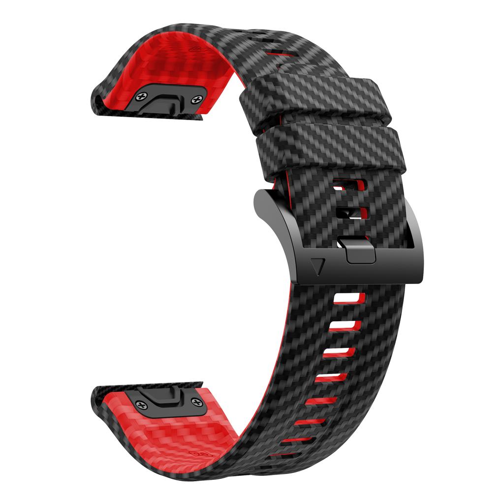 26 22MM Uhren-QuickFit-Silikonarmband für Garmin Fenix 5X 5 PLUS 6X 6 7 7 PRO Fenix8 47 51mm 955 965 Epix Tactix Quatix Armband