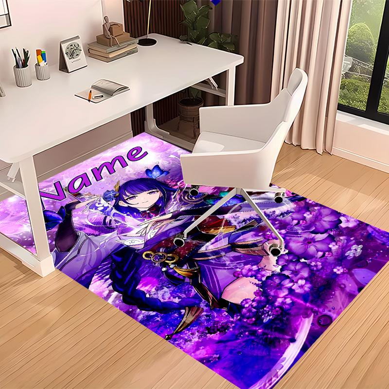Custom personalization Genshin Impact Balzebub Print Area Rug - Soft, Washable Non-Slip Indoor Mat,Living Room,Home&Office Decorative Rug