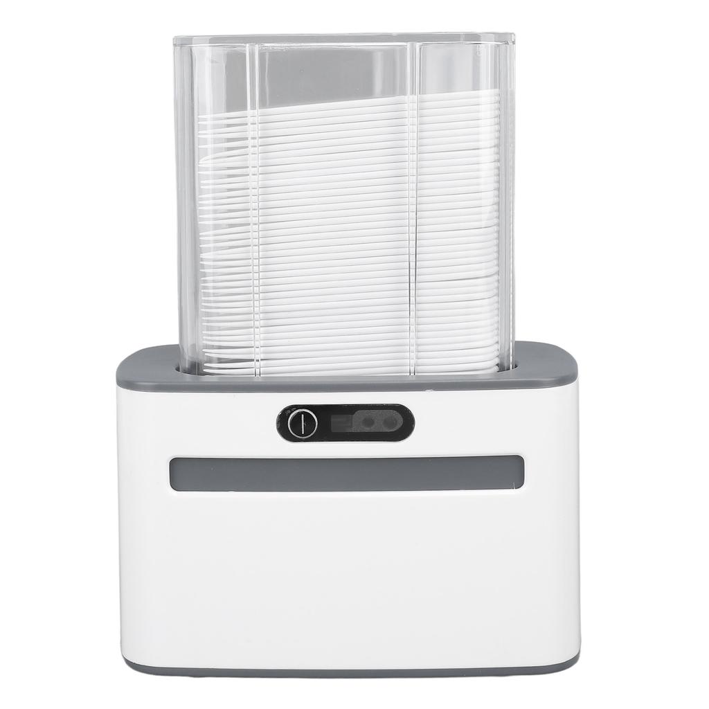 Automatic Floss Pick Dispenser Infrared Sensing Auto Electric Dispensing Floss Holder with 100 Flossers