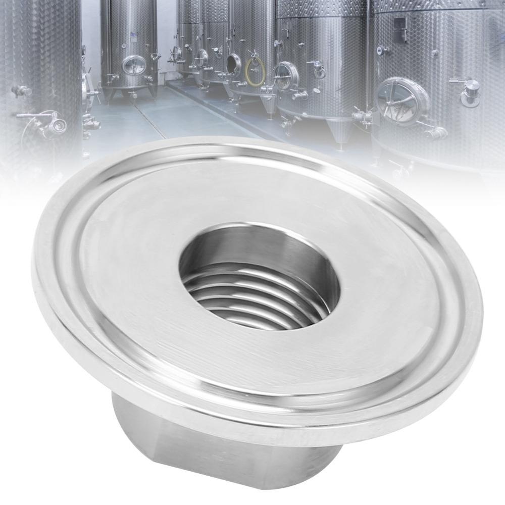 304 Stainless Steel NPT Female Adapter Tri Clover Adapter  Food Beverage Equipment