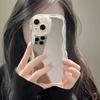 Make Up Mirror Phone Case for Xiaomi Redmi Note 14 13 12 11 Pro Plus 4G 5G 12S 11S 10S 10 9 9S 8 10C 10A Casing Cat Soft Cute