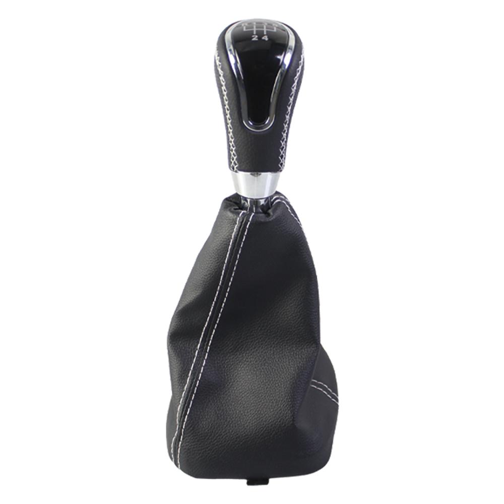 

5 Speed 12mm Manual Gear Shift Knob With Cover For Lada For VAZ For 2113 2114 2115 Stitched Handball Leggings Boot Covers