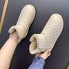 Winter Snow Boots Women's New Versatile Short Boots Flat-bottomed Short Boots Thickened Velvet Thermal Cotton Boots Student Cotton Shoes