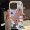 Flowers Leaf Print Phone Case For iPhone 17 16 Pro Max 15 14 13 12 11 Pro 16E XS X XR 7 8 Plus 12 13 Mini Shockproof Clear Cover