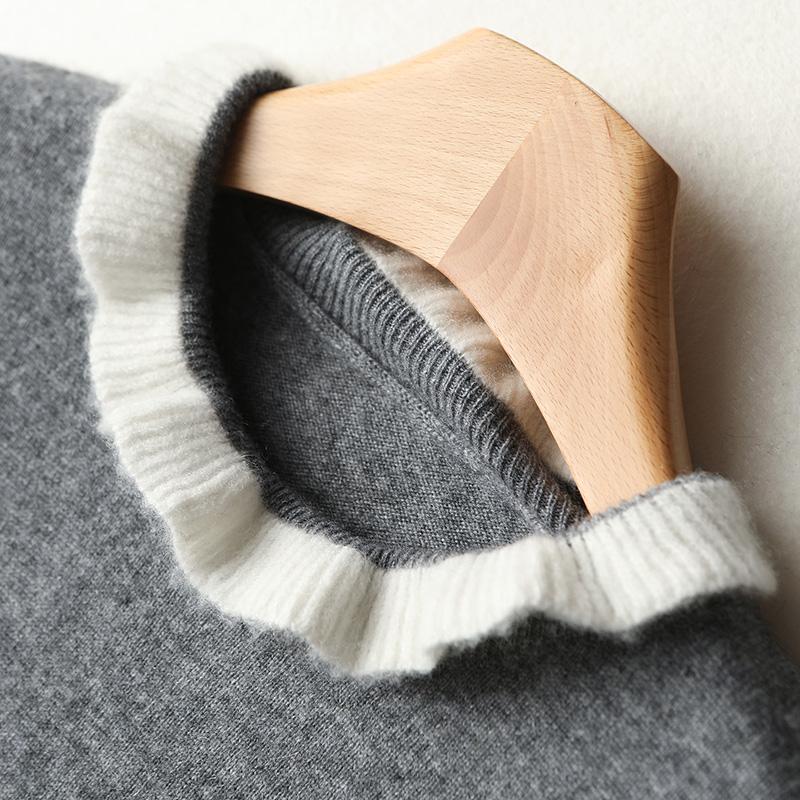 Women Sweater Dress 100% Wool TIDENOVEL Turtleneck Knit Long Pullover Winter Jumpers Wool Long Dress Female