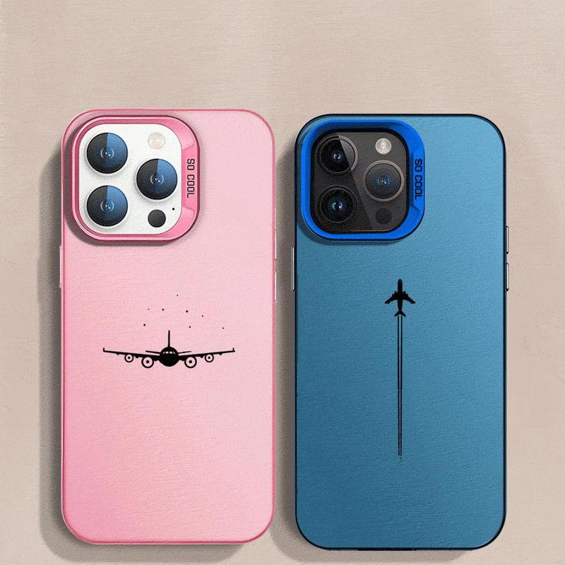 Planes Phone Case for Apple iPhone 15 16 Pro Max 14 16 Pro 13 12 11 Pro Max 14 16 Plus Premium Airplane Pattern Mobile Cover
