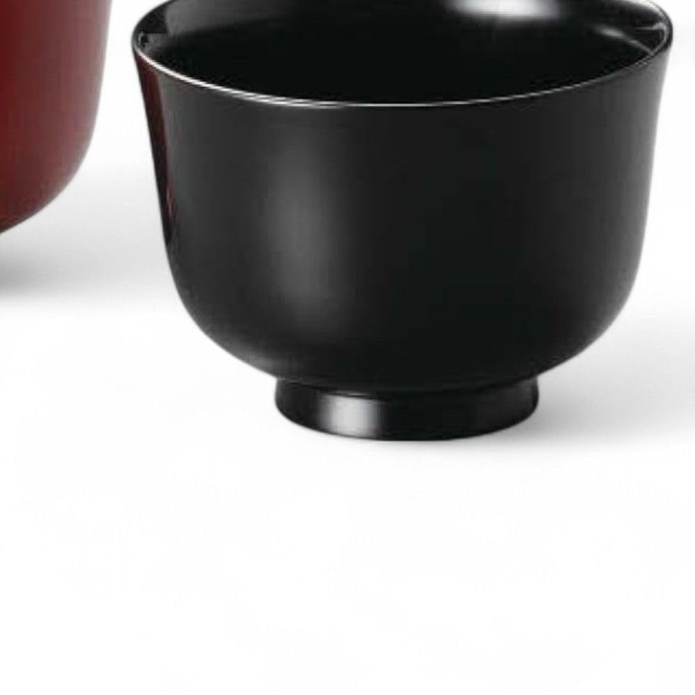 Set of 2 Lacquerware Made In J-kitchens Bowls, Hand-Painted, Japan, PID-529173