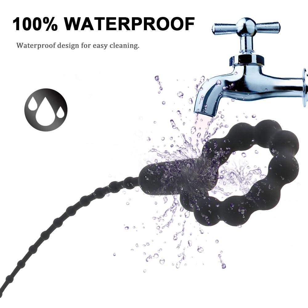 Uretrální vibrátor Silikonový vibrační penisový kolík Uretrální dilatátor Stimulace penisu Masáž Pánský masturbátor Produkt pro dospělé Sexuální hračky