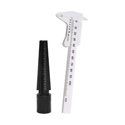 Double Purpose Candlewax Engraving Tool With 100mm Scale Scale For Jewelry Crafting And Hoop Resizing