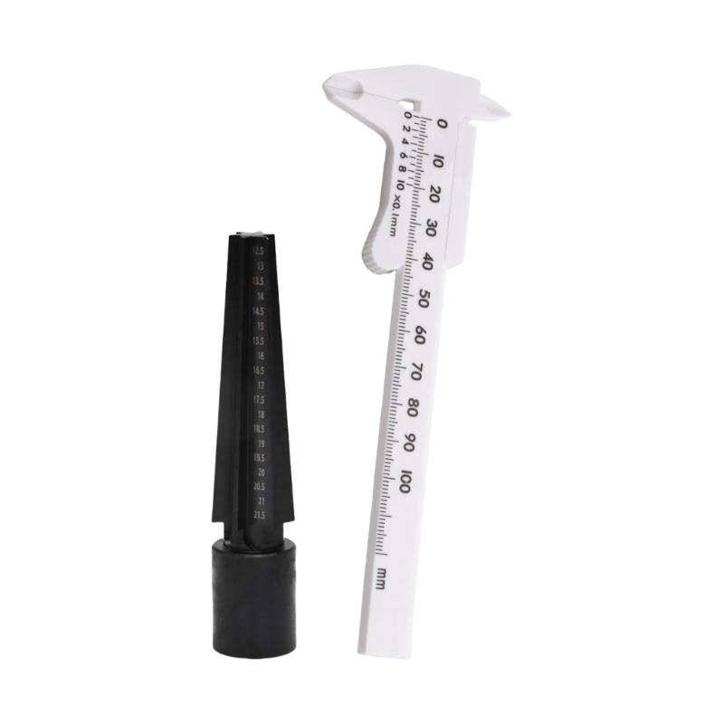 Professional Jewelry Making Hoop Measurer Measure And 100mm Measure Set For Precise Measurement Adjustments 1