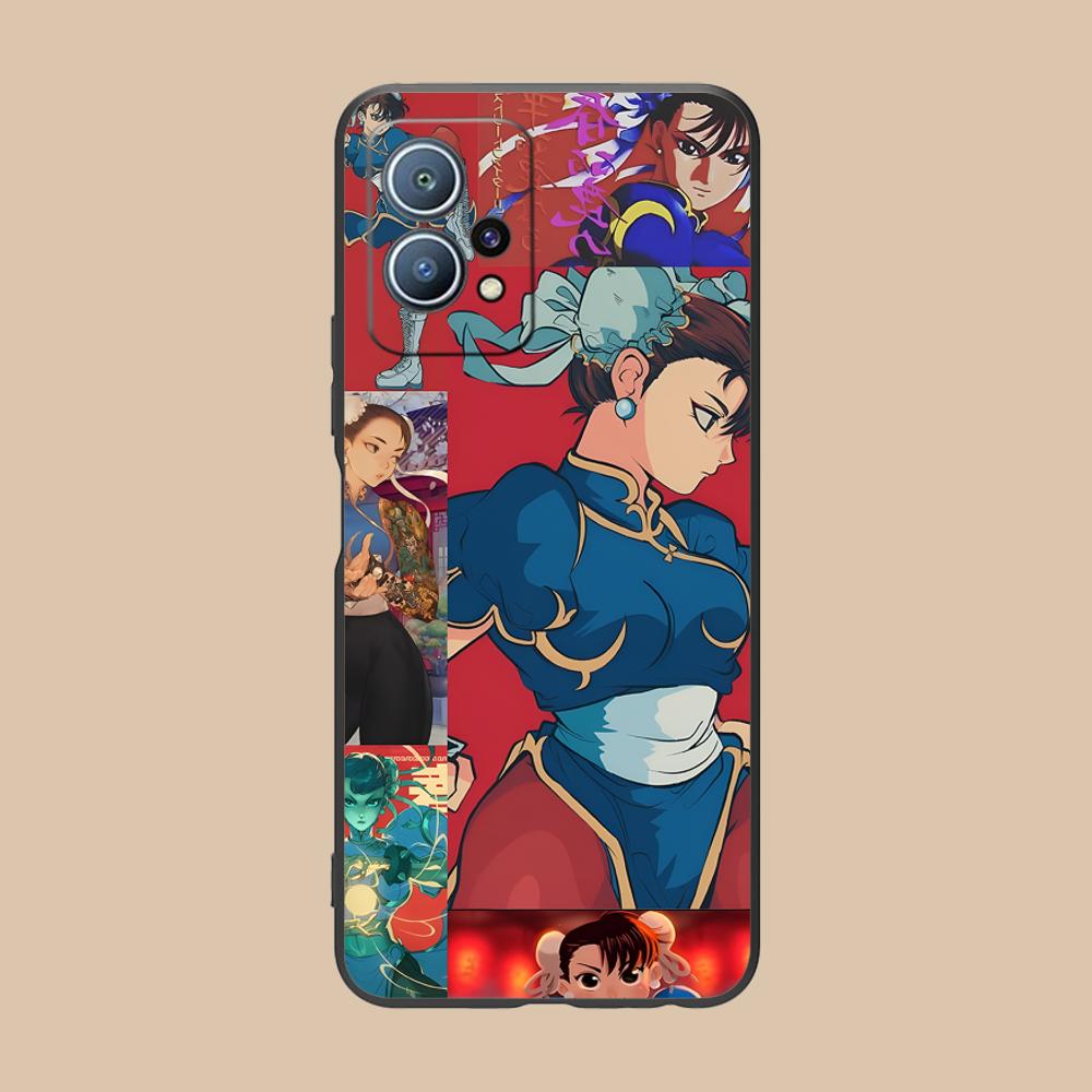 Street Fighter Chunli Phone Case for Huawei P60 P50 P40 P30 P20 P10 P9 P8 Pro Lite Plus Colorful Printing Cover Cellphones Cover