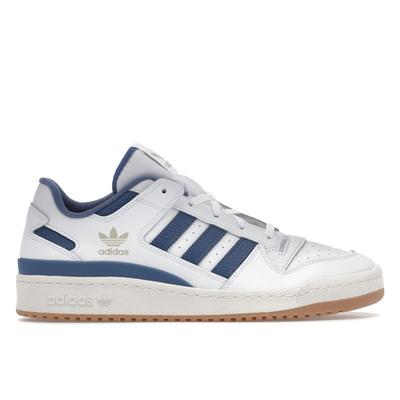 Forum Low CL Weiß Crewblau Gummi Unisex Sneaker Wolkenweiß IH7821