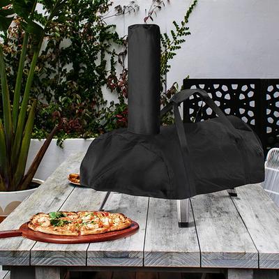Pizza Fırını Ooni Karu 12 için Çıkarılabilir Baca Çantalı Taşıma Kapağı Büyük Kapasiteli Yıkanabilir Toz Geçirmez Koruyucu Pizza Fırını Taşıma Çantası Fırın