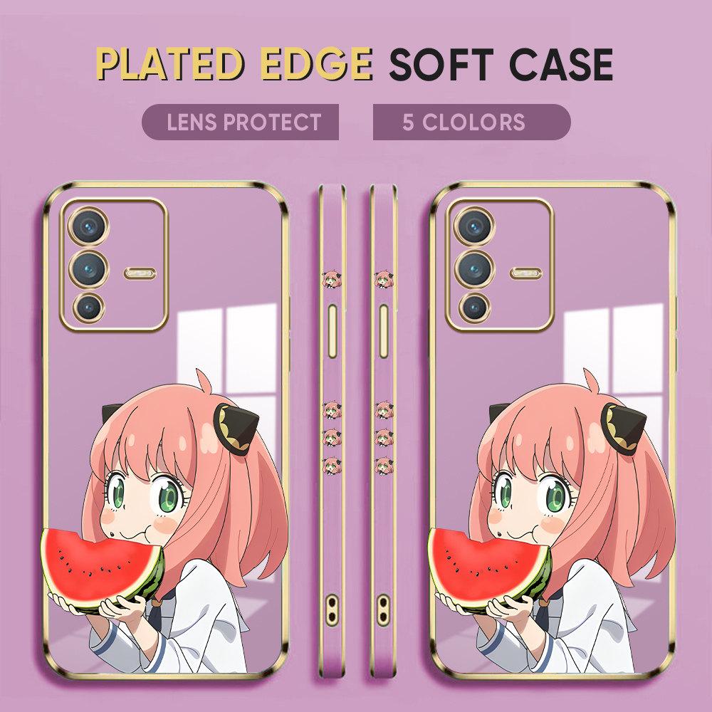 Pro Honor 90 70 50 X7a X9a P30 Pro P40 Lite Infinix Hot 40i 30i Vivo Y22 Y18 V30 Pro V40 Měkké TPU Plná ochrana objektivu Roztomilý dívčí Nárazuvzdorný obal