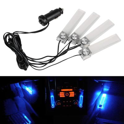 Lampada Atmosferica LED Luce Ambientale Interna Auto Universale Lampada Decorativa Accessori Atmosfera Pavimento