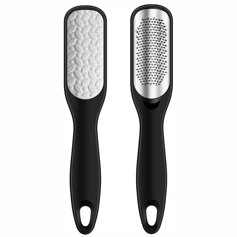 Double-Sided Stainless Steel Foot File & Scraper for Callus Removal and Heel Care