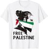Vlajka Svobodné Palestiny Zachraňte Gazu Konec Okupace Palestinské Unisex Tričko