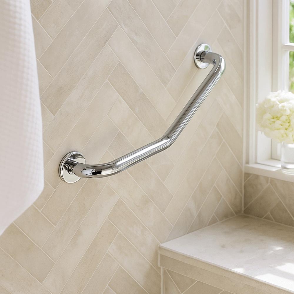 Stainless Steel Bathroom Handrails Thicken Toilet Handrail Grab Rail  Bathtub Security