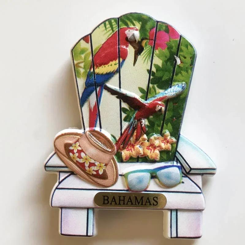 Bahamas Fridge Magnets Travelling Souvenirs Home Decor Wedding Gifts Message Board Magnetic Stickers Refrigerator Stickers