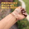 Hand Forged 100% Pure Copper Bracelet. Made with Solid High Gauge Copper and Health Benefits. Enhance Your Well-being In Style…