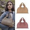 Knödel Wolken Tasche Neue Französische Nischen Design Handtasche Echte Ledertasche