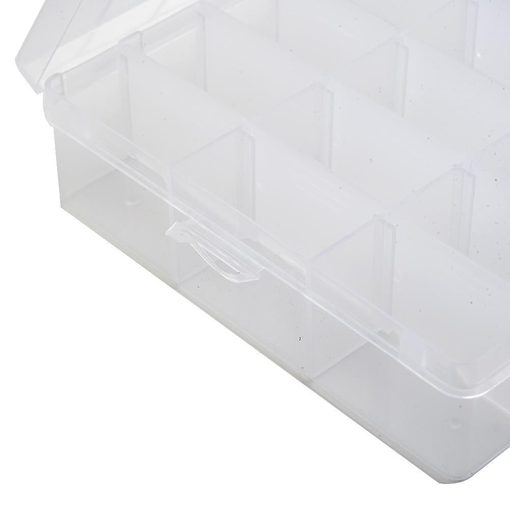 Tool Plastic Box Storage Box 24 Grid Clear Light PP Practical Sewing Accessories Craft Parts Organizer Container China Mainland 637₽