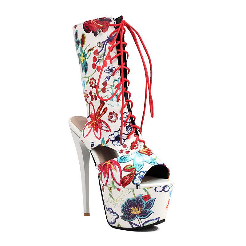 

Женские босоножки на высоком каблуке, весна-лето, сексуальные, в европейском и американском стиле, водонепроницаемые, на шпильке, большие размеры, римские сандалии 46