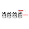 WFDZ5 New 4Pcs Car Wheel Tire Valve Caps Air Stem Covers Accessories For Skoda Octavia MK2 MK3 2 3 A7 Fabia Karoq Kodiaq VII Rapid VRS