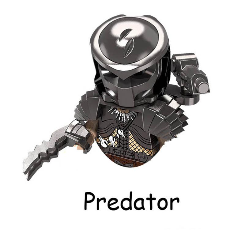 Factory Outlet!!! Building Block Toys Bricks Heros  Alien Predators Blood Robot The God Of War Drax The Destroyer Gift For Kids