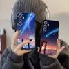 Anime Y-Dein Name Handyhülle Für Samsung S25,24,21,22,23,20,S30,Ultra,Plus,Fe,Lite,Note,5G Schwarz Weich