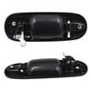 Replacement Exterior Door Pull Handle, Dark Gloss Plastic Assembly for Door Repair and Chosen Position Use on Vehicle Doors 72180ST0003