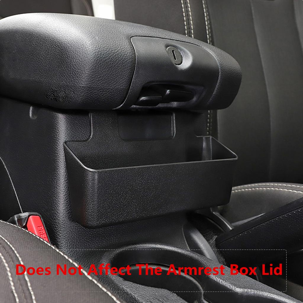 Auto-Armlehnen-Aufbewahrungsbox Schalthebel-Organizer-Schale Behälter für Jeep Wrangler JK 2011-2017 Verstauen Aufräumen Innenzubehör