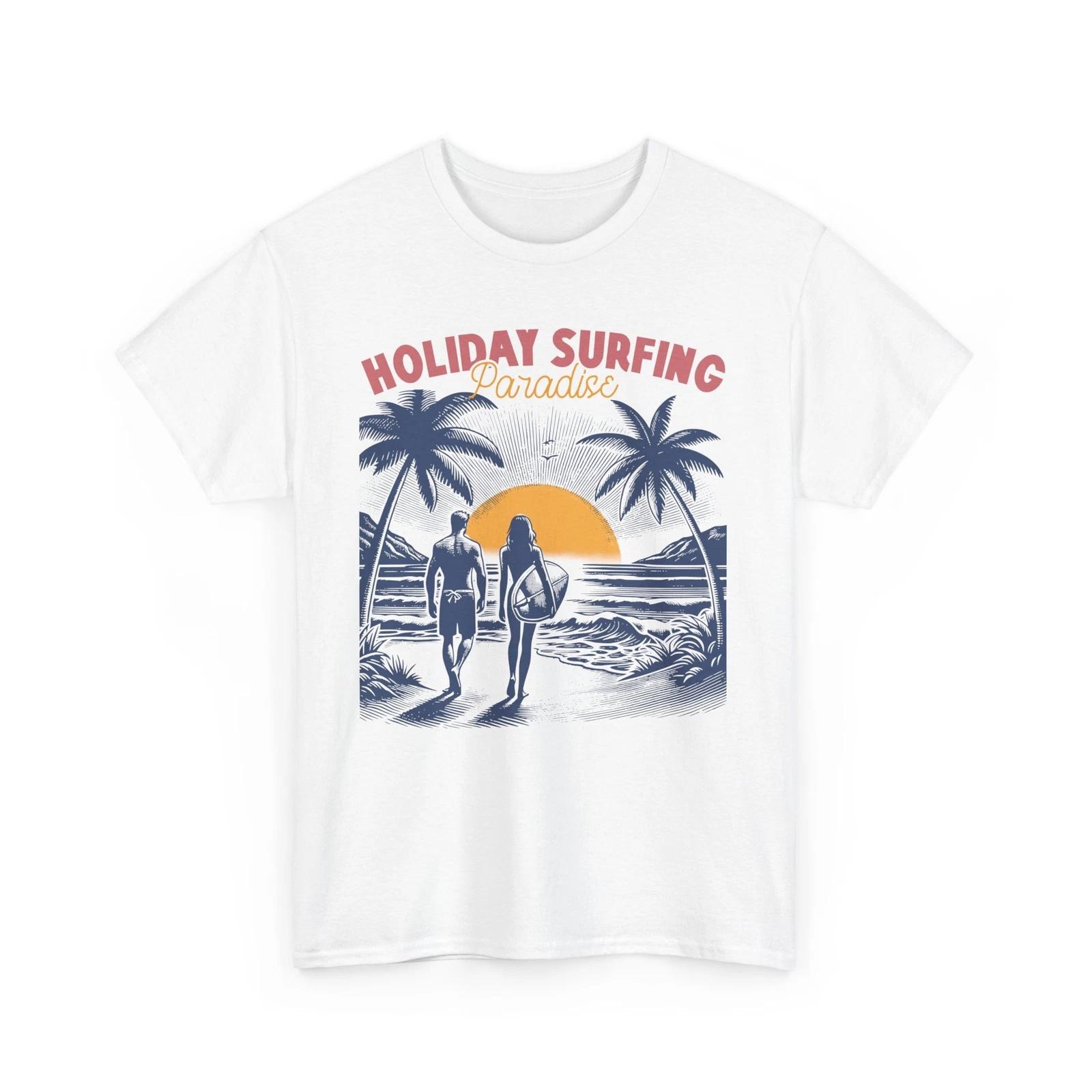 

Beach Vibes T-Shirt | Summer Ocean Waves Tee | Vintage Holiday Surfing Paradise M