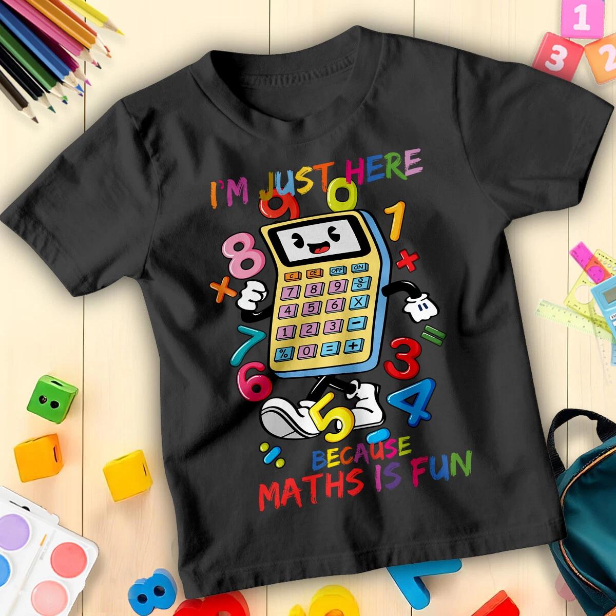 World Book Day Boys Girls Calculator Number Numeracy Day Ideas T-Shirt Kids #ND9 120