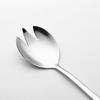 Stainless Steel Serving Utensils Salad Spoon and Fork Salad Serving Set Salad Servers 4 Colors for Kitchen Serving Salad