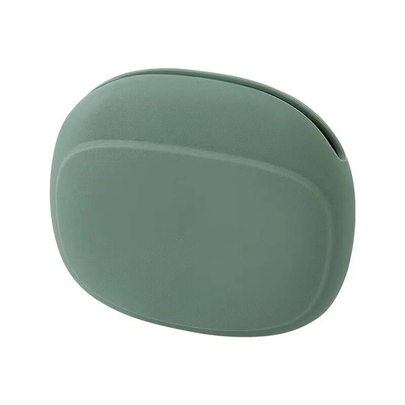 Silicone Wired Headphone Storage Bag Simple Portable Coin Purse Data Cable Organizer