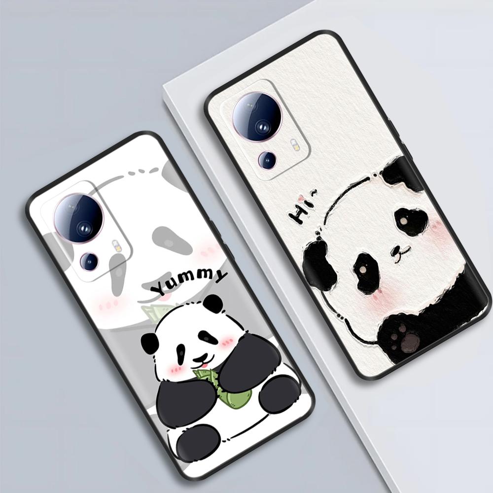 For Xiaomi 13 Lite Case For Xiaomi Mi 13 Lite 5G Flower Soft Liquid Silicone Cover For Xiaomi13lite Protection Back Cover Fundas